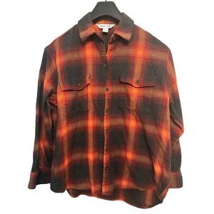 Evermore Taylor Swift Flannel Shirt Old Navy button down women’s size large